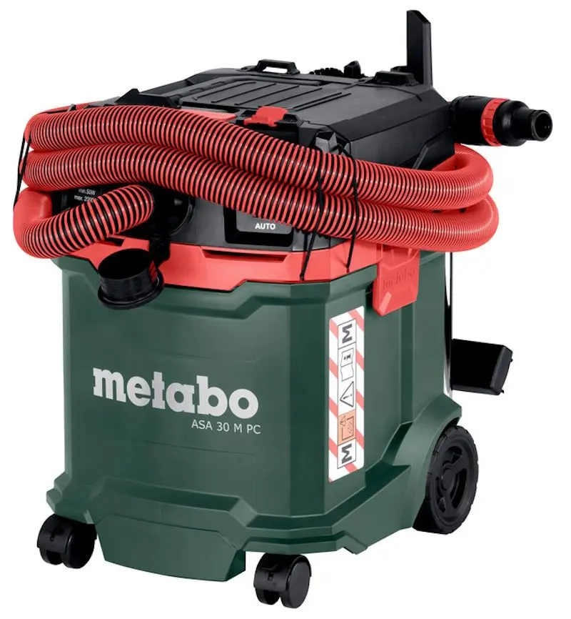 Промышленный пылесос Metabo ASA 30 H PC 602088000 (Green/Black)