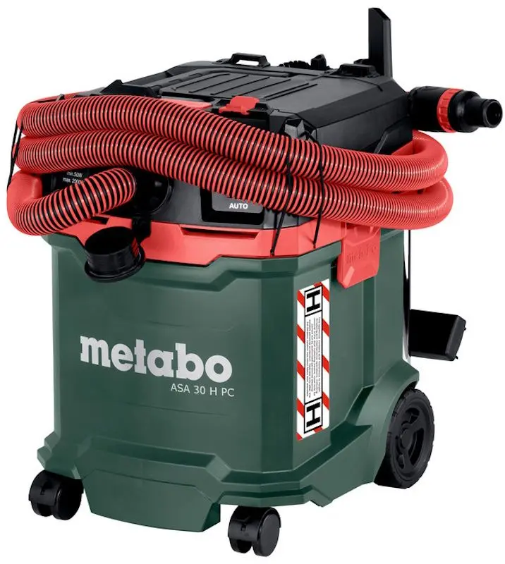 Промышленный пылесос Metabo ASA 30 H PC 602088000 (Green/Black)