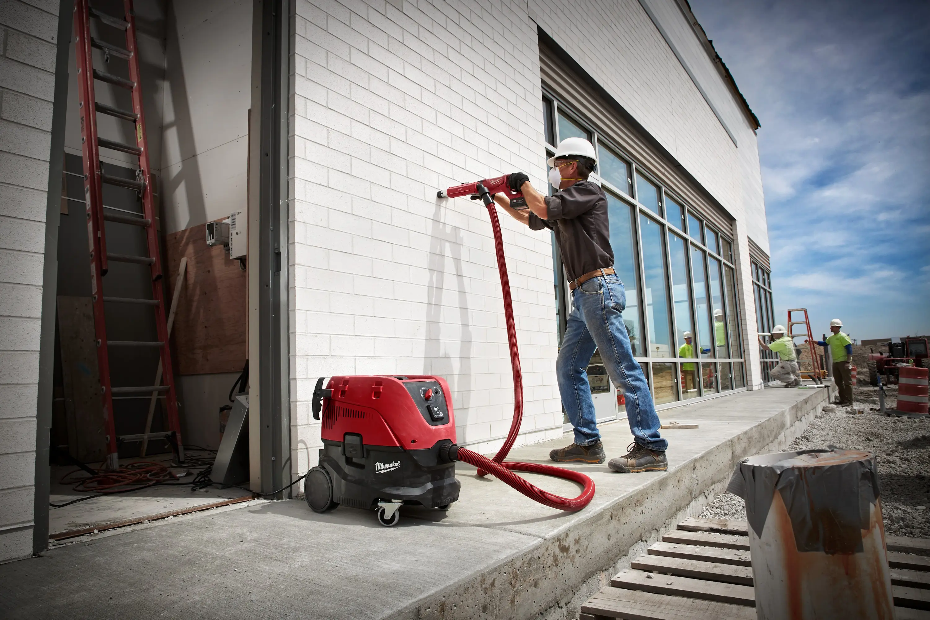 Aspirator industrial Milwaukee AS 30 LAC 4933459411 (Red/Black) - 8