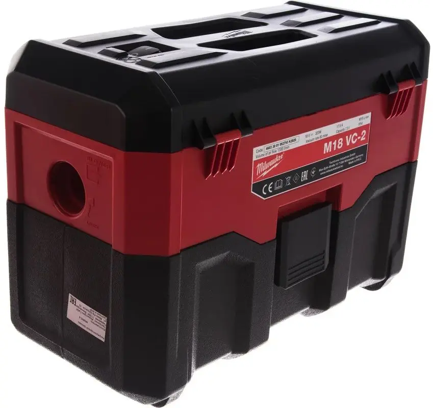 Aspirator industrial Milwaukee M18VC-2 (Black/Red)