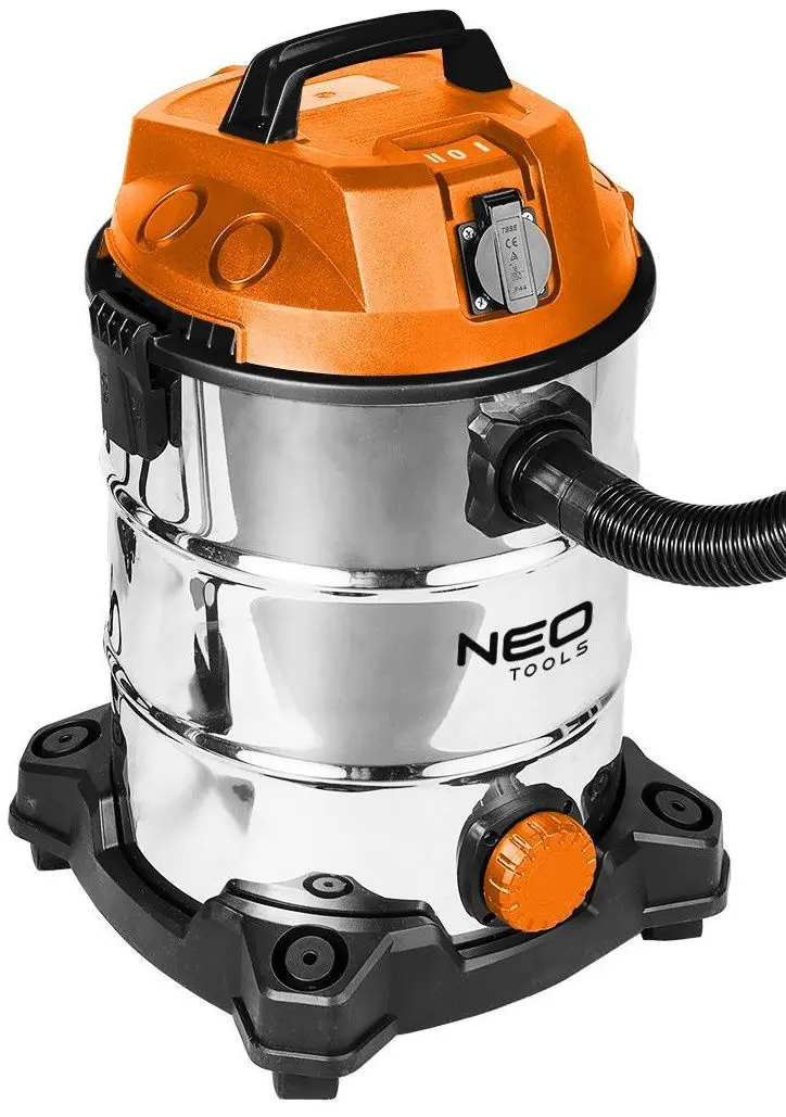 Промышленный пылесос Neo Tools 04-738 (Silver/Orange)