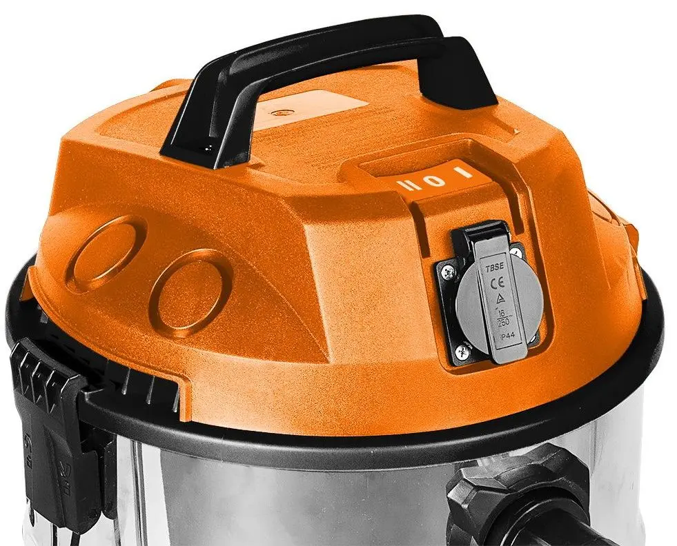 Промышленный пылесос Neo Tools 04-738 (Silver/Orange)