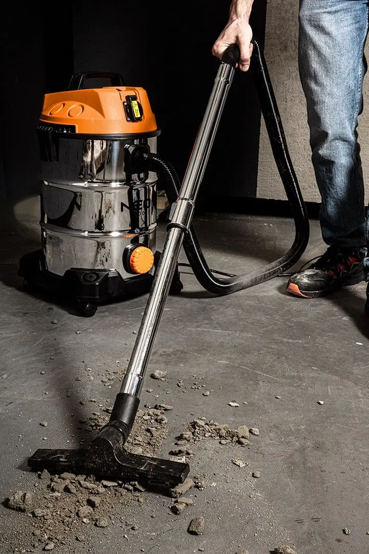 Промышленный пылесос Neo Tools 04-738 (Silver/Orange)