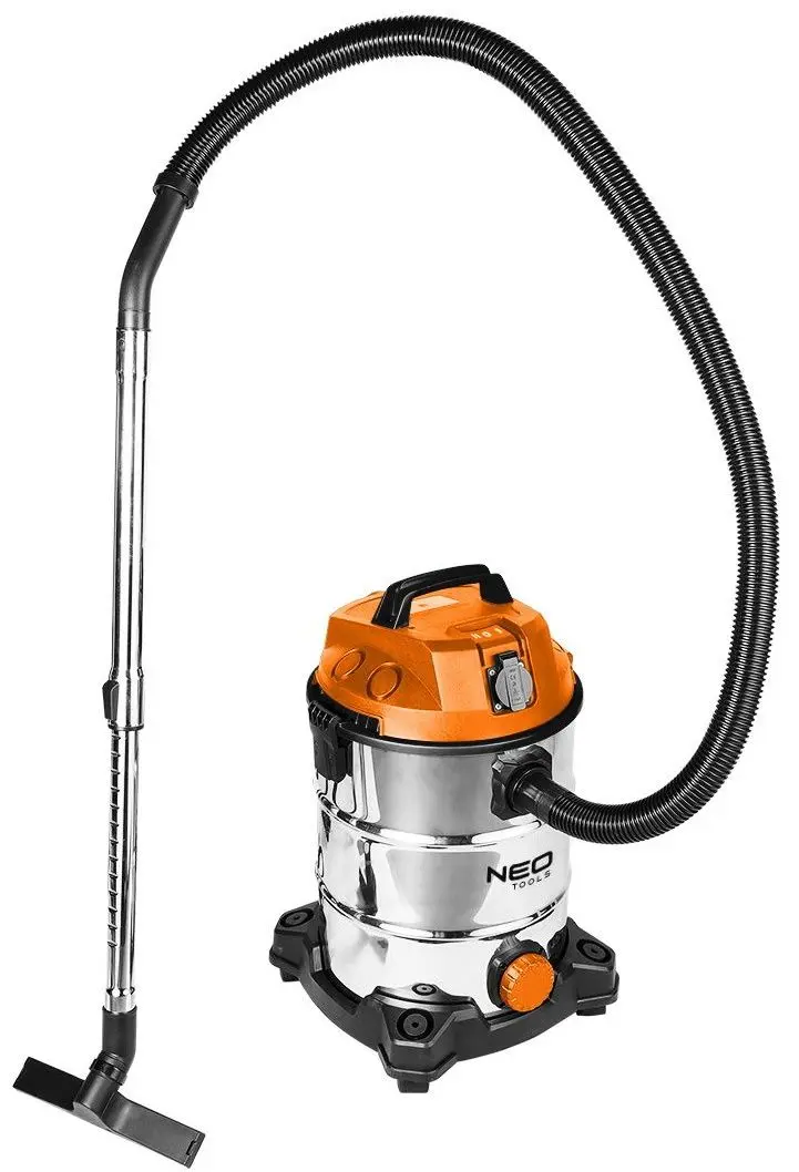 Промышленный пылесос Neo Tools 04-738 (Silver/Orange)