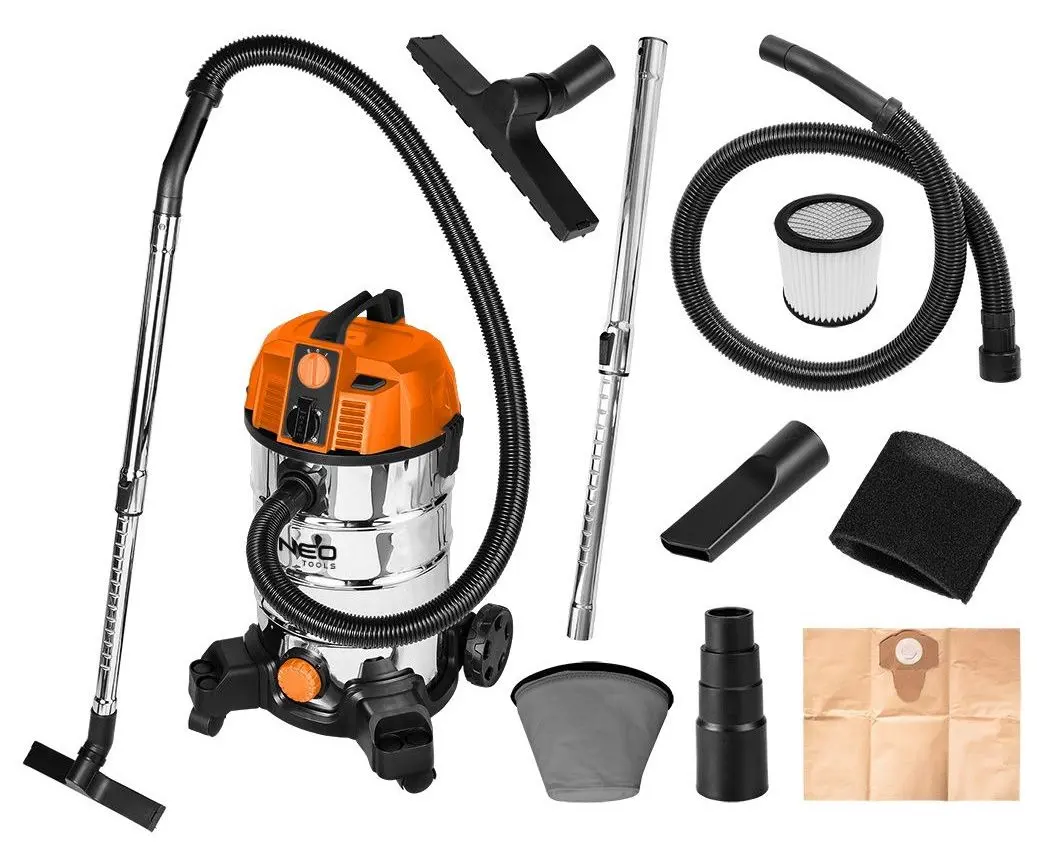 Aspirator industrial Neo Tools 04-739 (Silver/Orange) - 2
