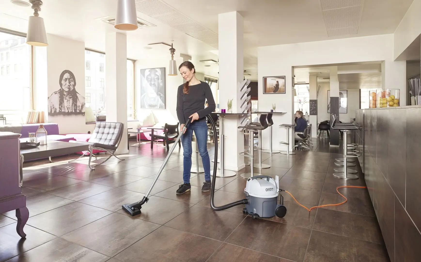 Пылесос Nilfisk VP300 Basic Hepa (Gray)