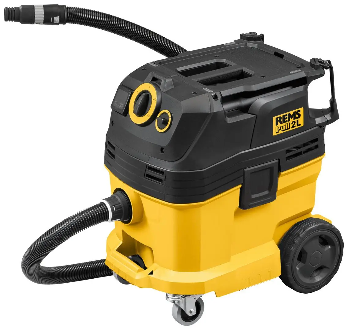 Профессиональный пылесос Rems Pull 2L Set W (Yellow/Black)