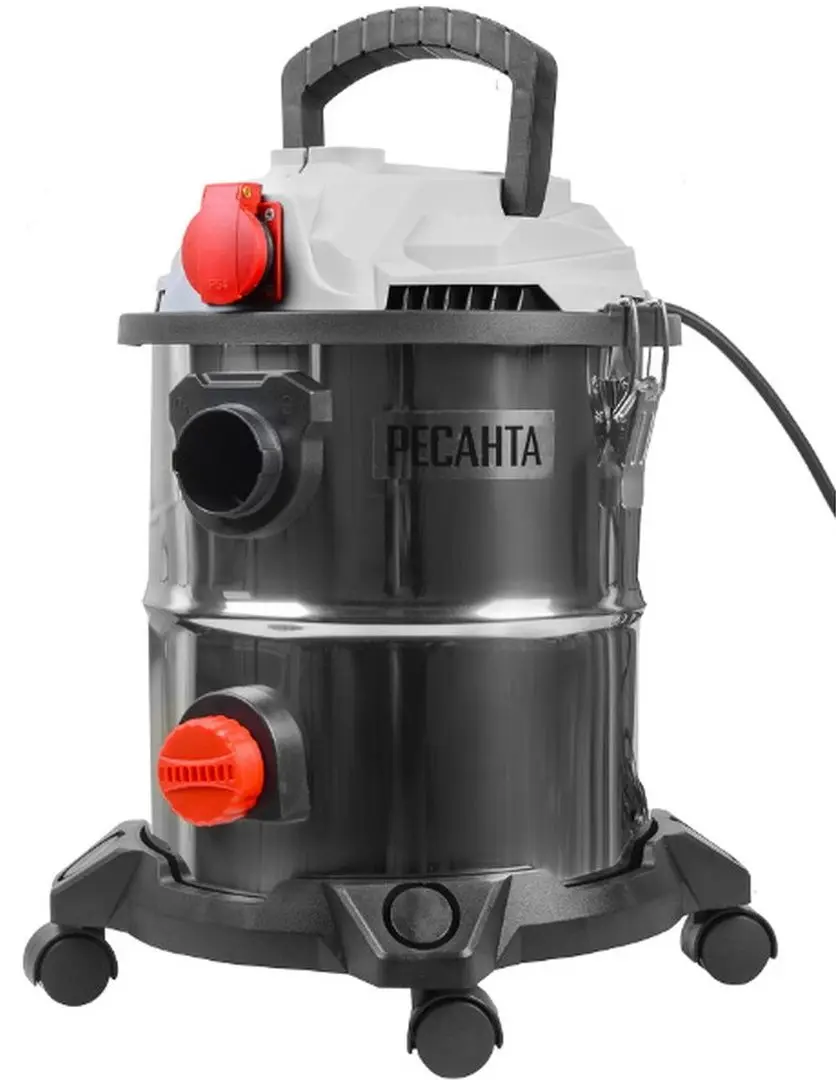 Профессиональный пылесос Resanta ПС-1500/20 (Black)