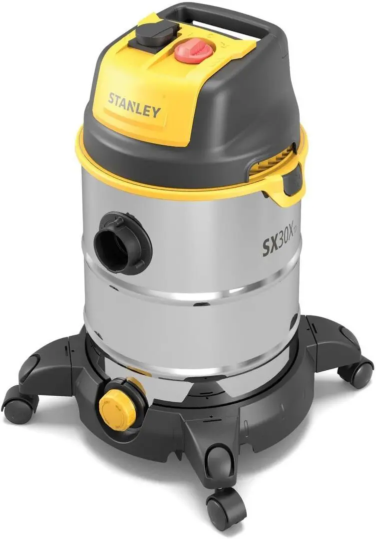 Промышленный пылесос Stanley SXVC30XTDE (Inox/Yellow)