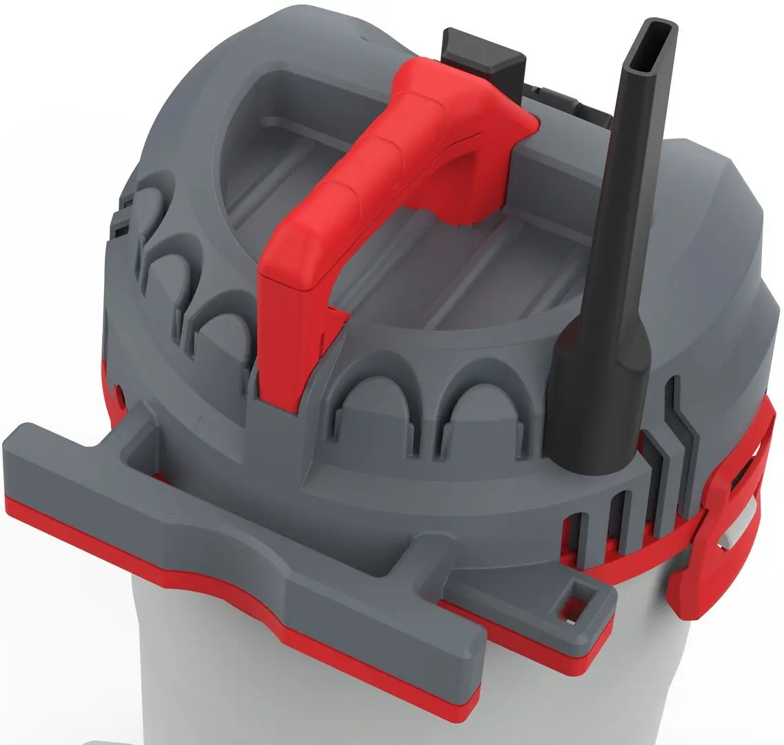 Aspirator industrial Starmix Flexo AP-1420 (Grey/Red)