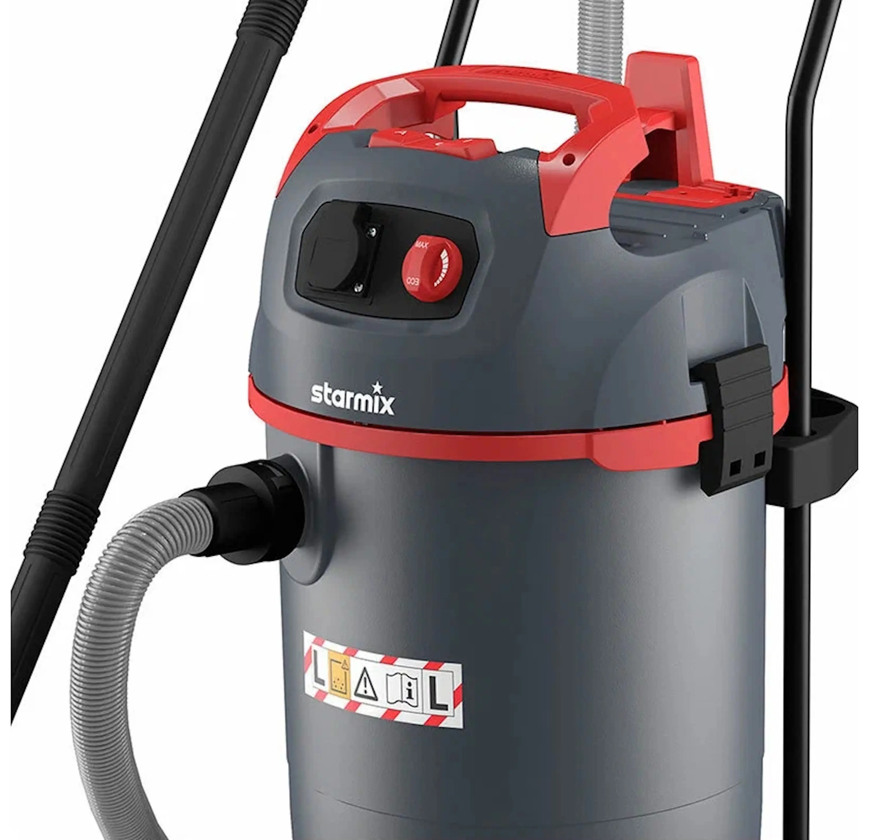 Aspirator industrial Starmix NSG uClean ARDL 1445 EHP (Grey/Red) - 2