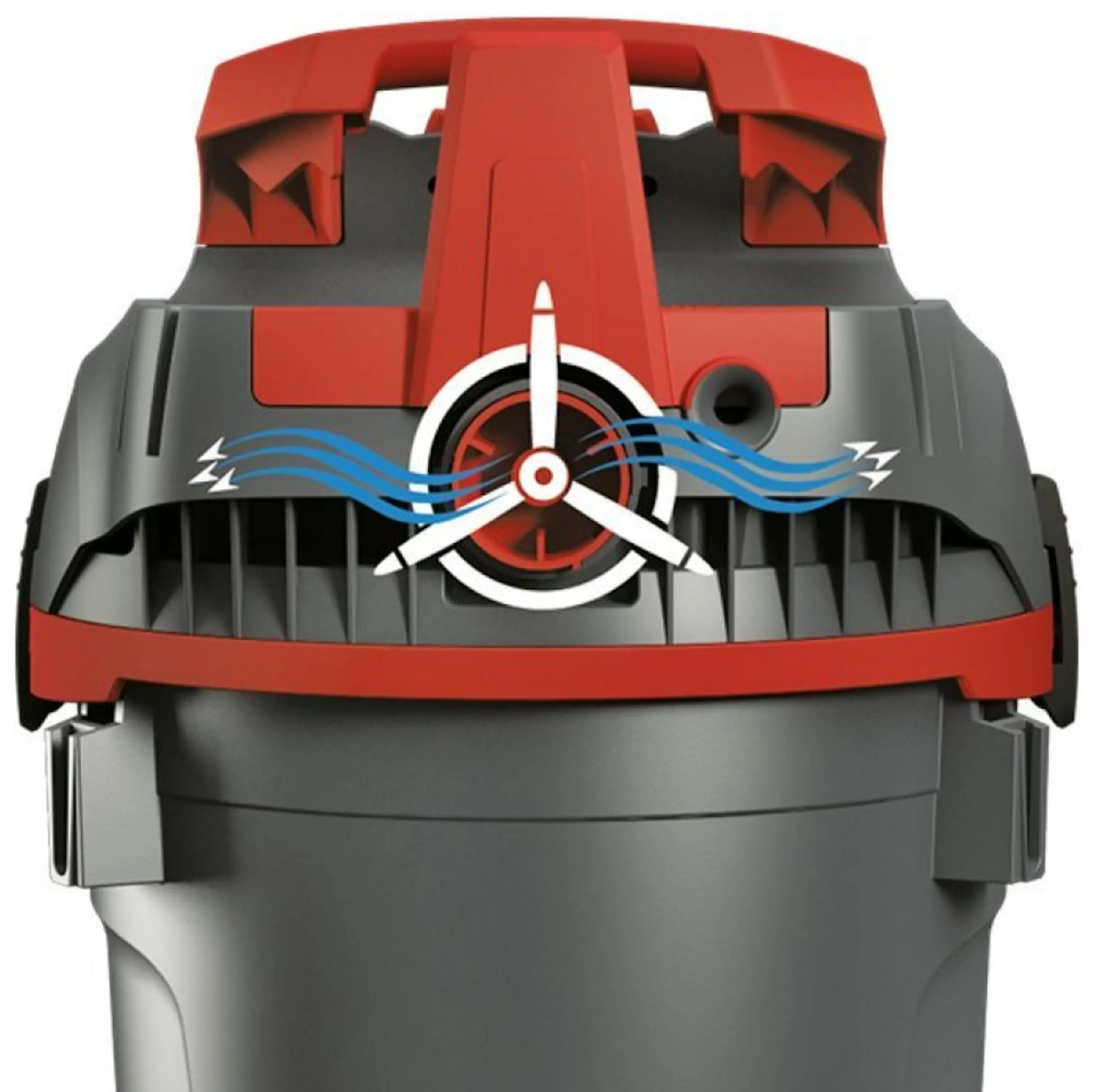 Aspirator industrial Starmix NSG uClean ARDL 1445 EHP (Grey/Red) - 4