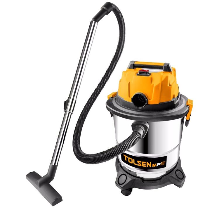 Aspirator industrial cu acumulator Tolsen 87338 (Black/Yellow)