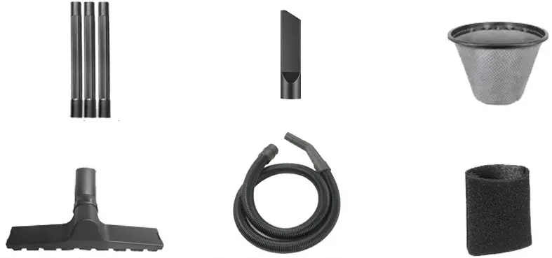 Промышленный пылесос Wadfow WVR4A35 (Blue/Inox)