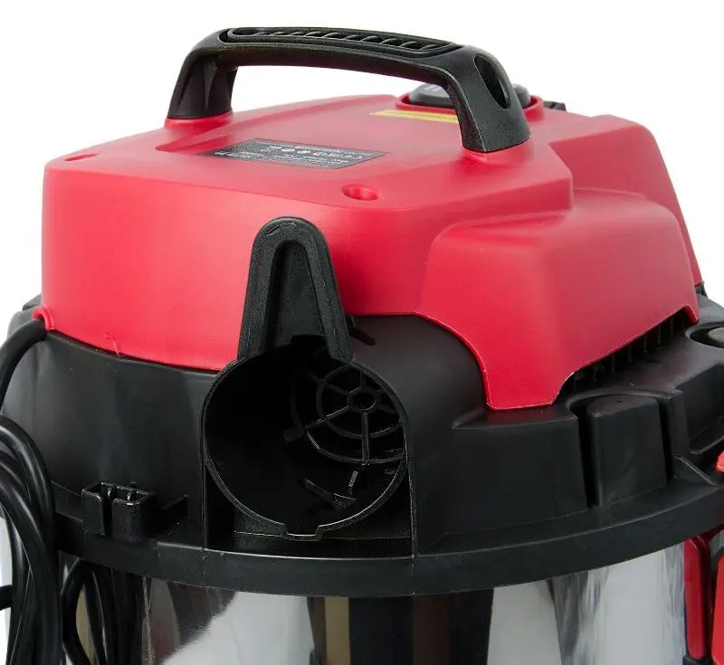 Aspirator industrial Worcraft VC16-30 (Inox/Red) - 5