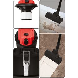 Промышленный пылесос Yato YT-85700 (Black/Red) Thumb