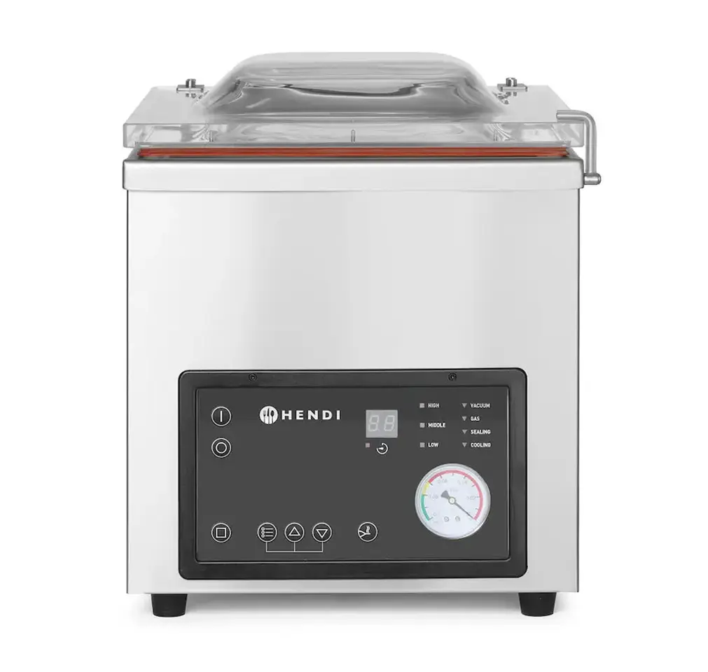 Masina de ambalare in vid Hendi Profi Line 975275 (Inox)