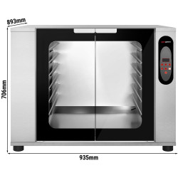 Расстоечный шкаф GGM Gastro GSV1210 (Inox/Black) Thumb