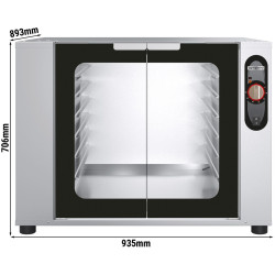 Расстоечный шкаф GGM Gastro GSV1264M (Inox/Black) Thumb