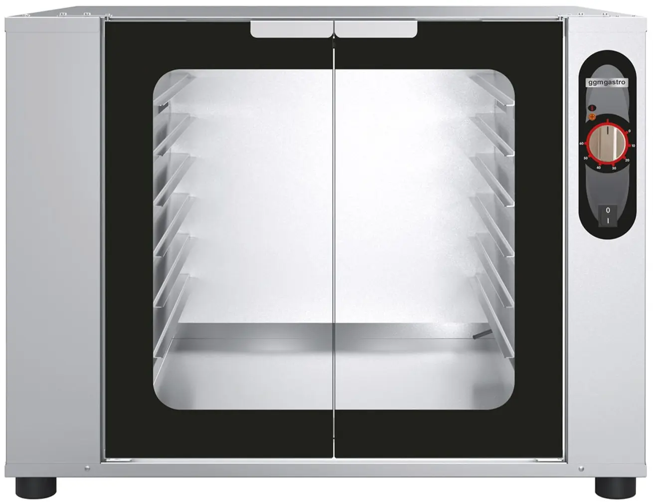Расстоечный шкаф GGM Gastro GSV1264M (Inox/Black)