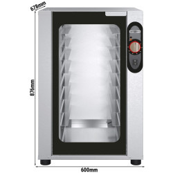 Расстоечный шкаф GGM Gastro GSV843M (Inox/Black) Thumb