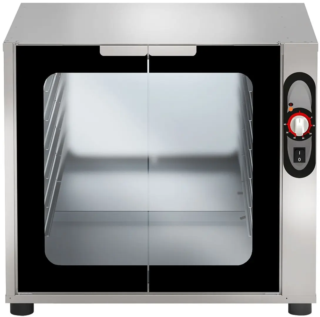 Расстоечный шкаф GGM Gastro GSV860-1 (Inox/Black)