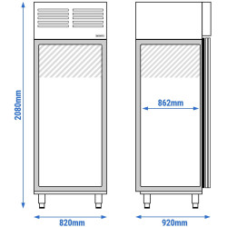 Dulap dospitor-retarder GGM Gastro BGSF (Inox) Thumb
