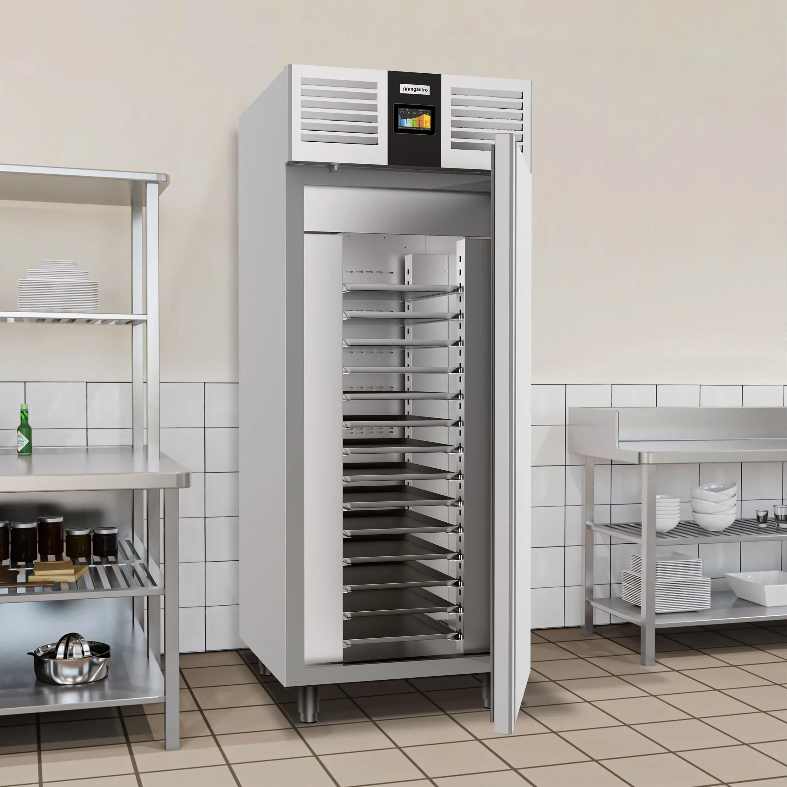 Dulap dospitor-retarder GGM Gastro BGSF (Inox) - 10