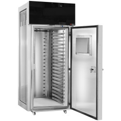 Шкаф для расстойки и замедленной ферментации GGM Gastro GAM6040 (Inox/Black) Thumb