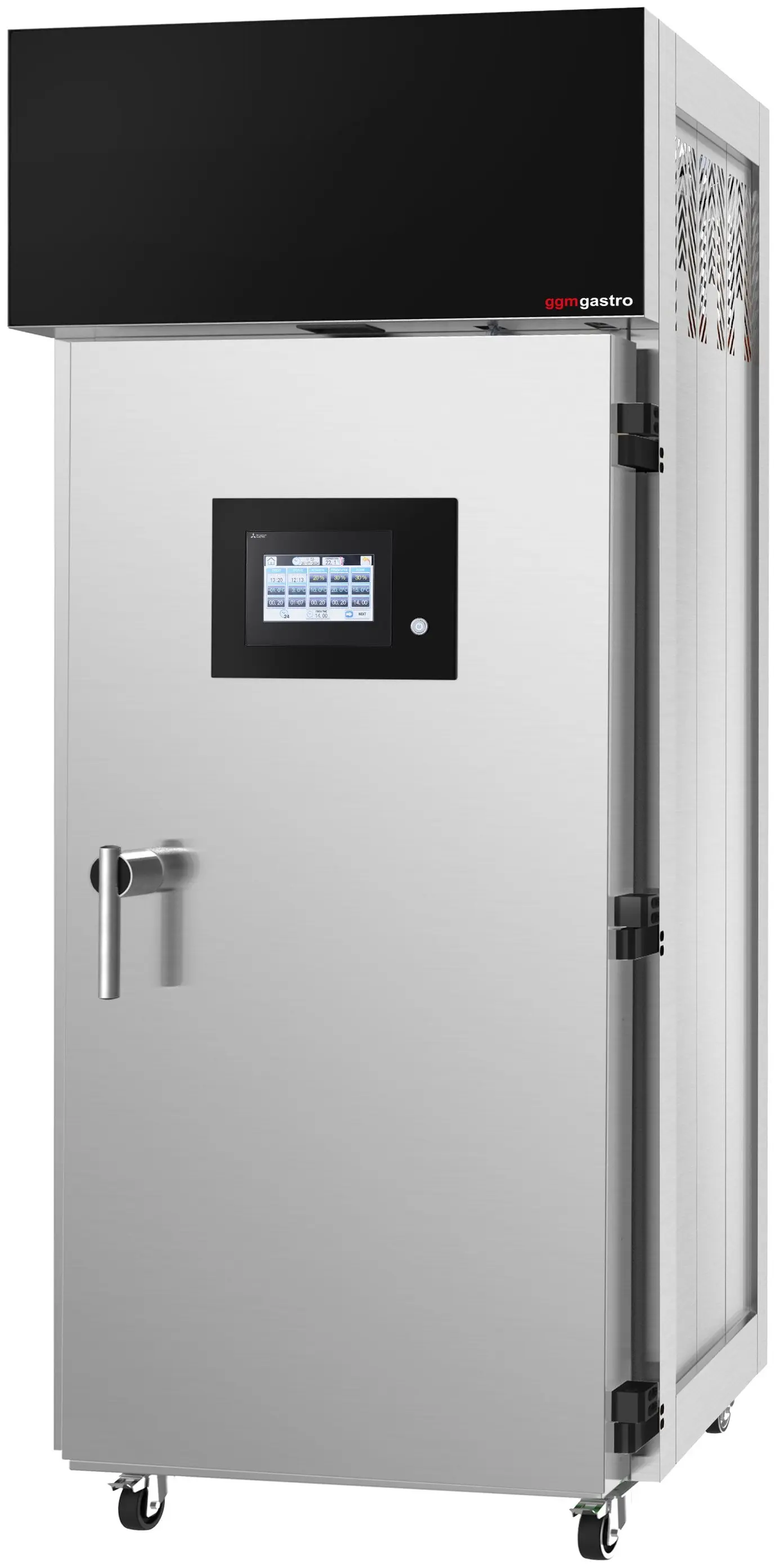 Шкаф для расстойки и замедленной ферментации GGM Gastro GAM6040 (Inox/Black) - 5