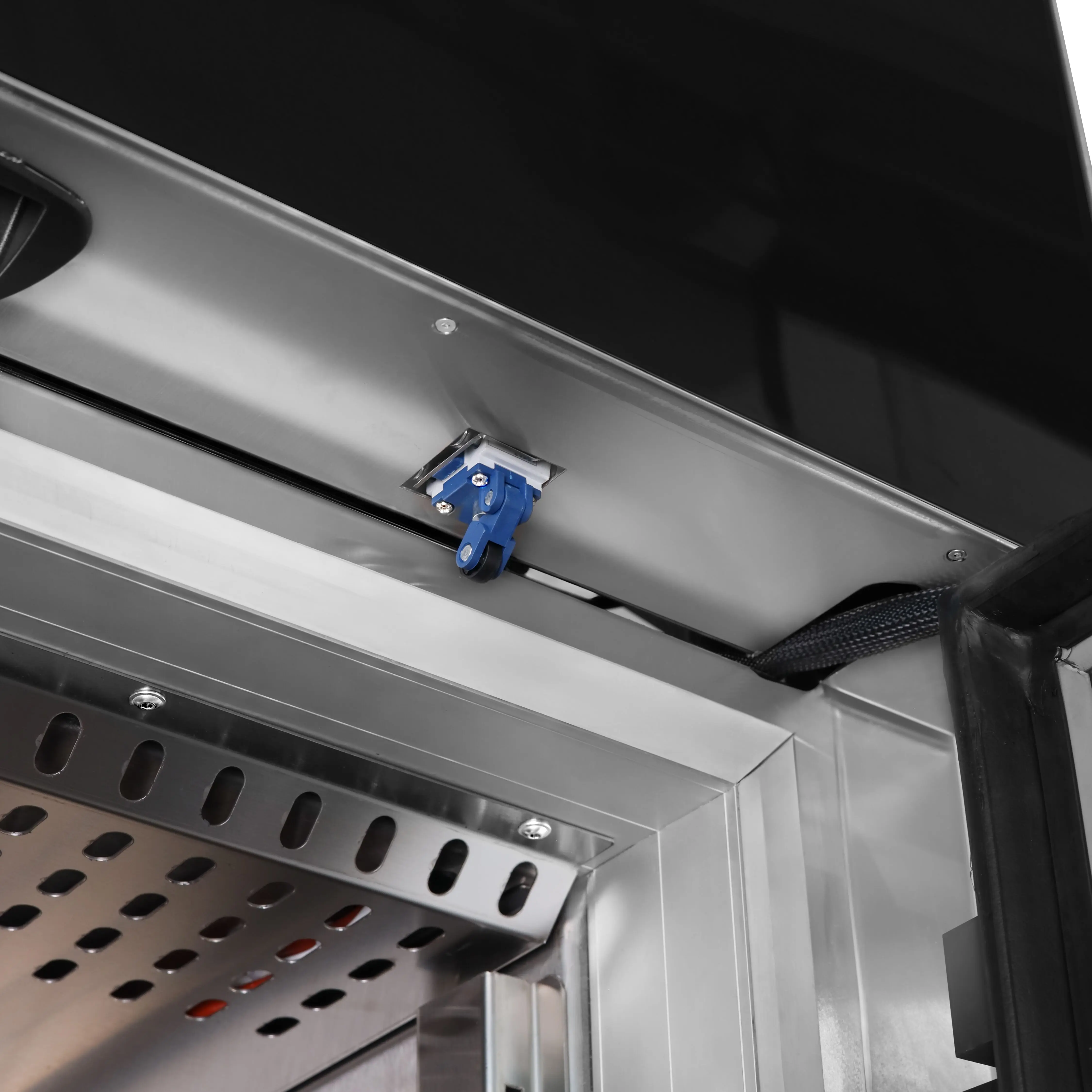 Шкаф для расстойки и замедленной ферментации GGM Gastro GAM6040 (Inox/Black) - 10