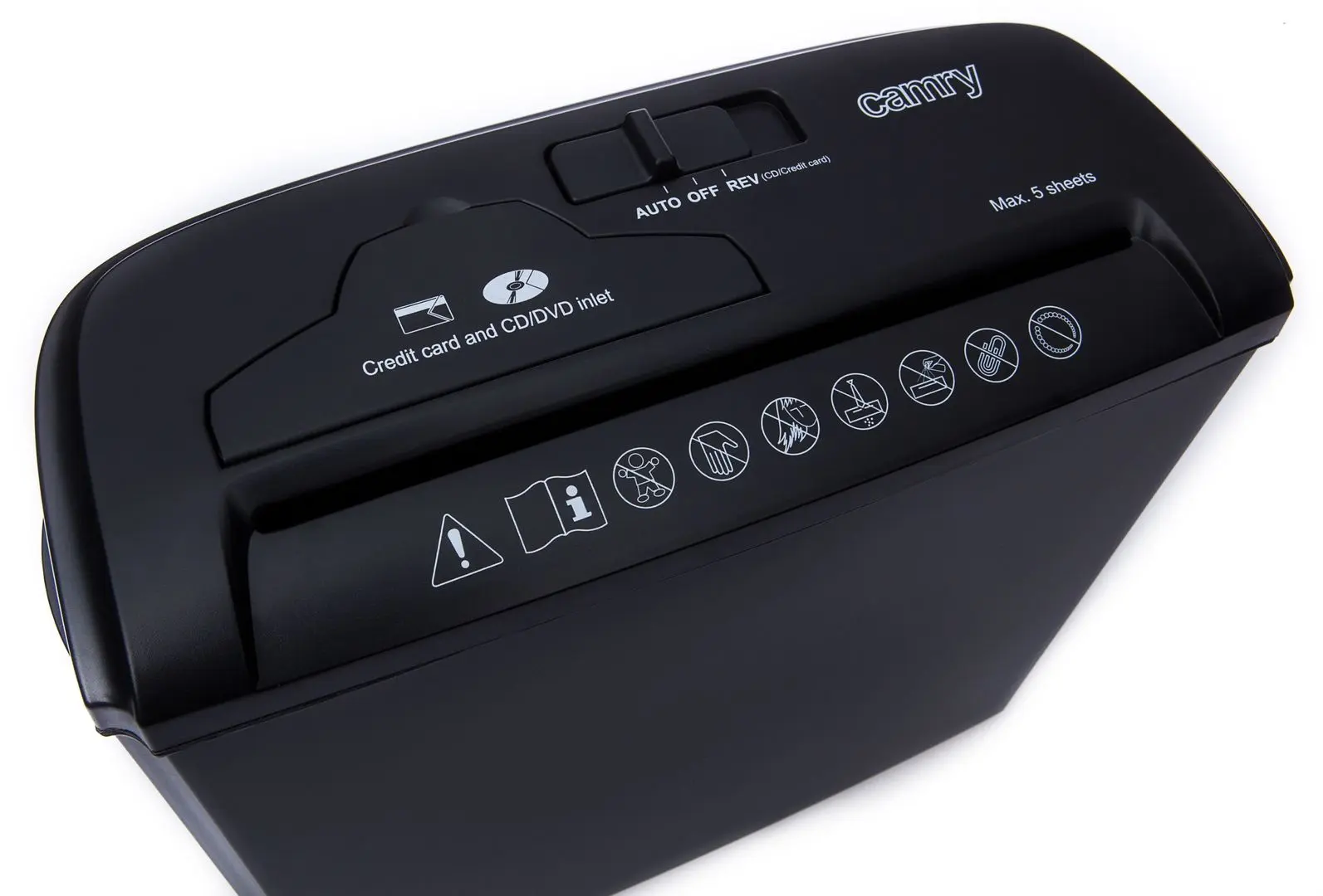 Distrugator de documente Camry CR 1033 (Black)