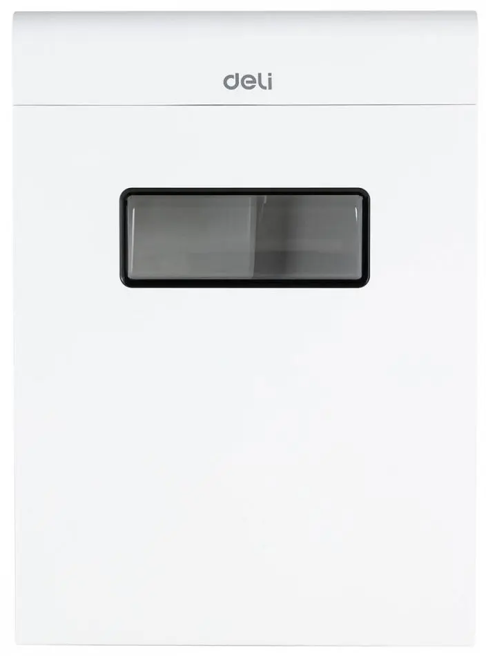 Distrugator de documente Deli E9903-EU 23L (White/Black) - 2