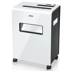 Distrugator de documente Deli E9911-EU 16L (White/Black)