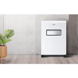 Distrugator de documente Deli E9911-EU 16L (White/Black) Thumb