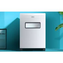 Distrugator de documente Deli E9911-EU 16L (White/Black) Thumb