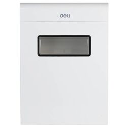 Distrugator de documente Deli E9921-EU 16L (White/Black) Thumb