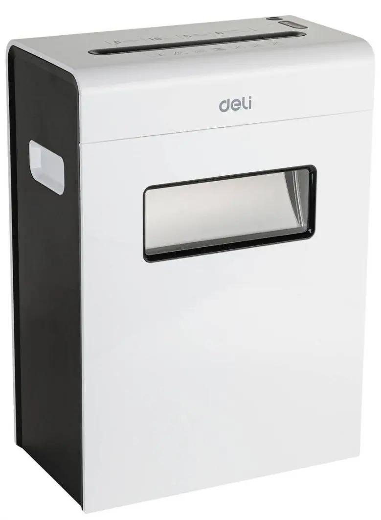 Distrugator de documente Deli E9921-EU 16L (White/Black)