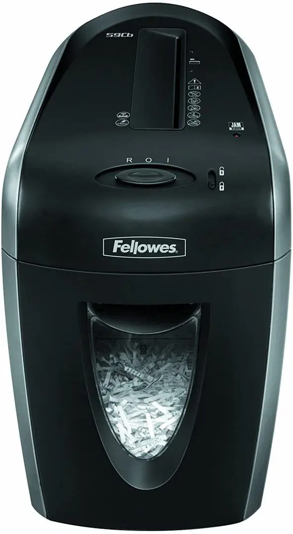 Distrugator de documente Fellowes 50S (Black/Inox)