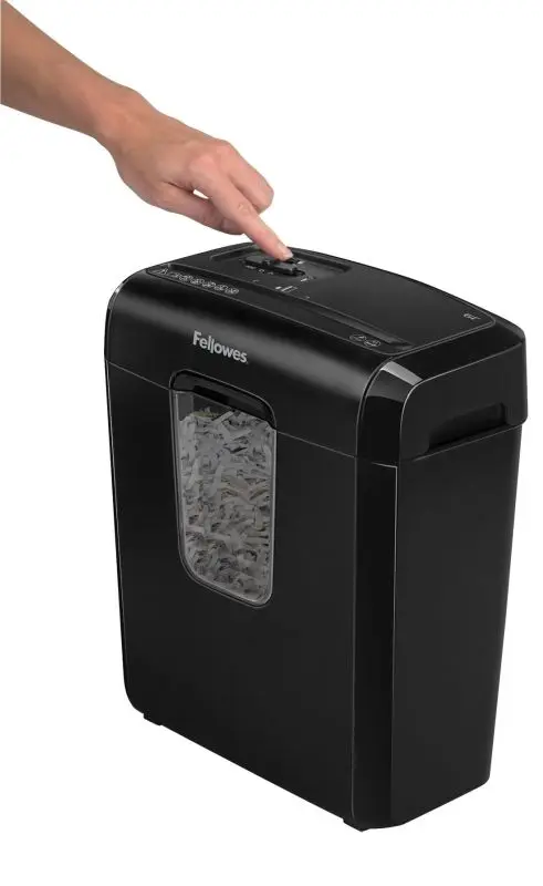 Distrugator de documente Fellowes Powershred 6C (Black)