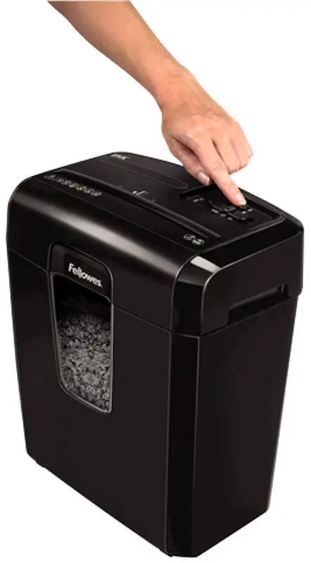Distrugator de documente Fellowes Powershred 8Mc (Black)