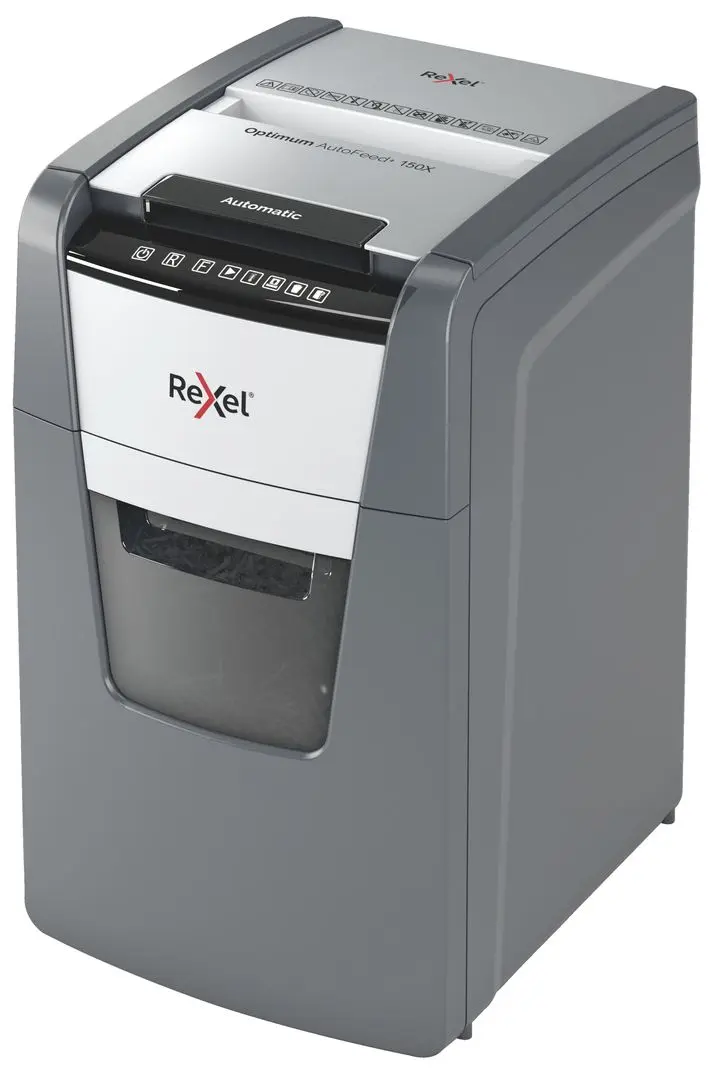 Distrugator de documente Rexel Optimum 150M (Grey/Black)