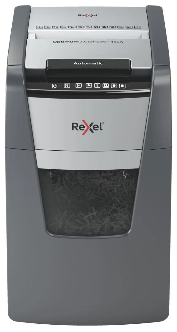 Шредер Rexel Optimum 150X (Black/Inox)