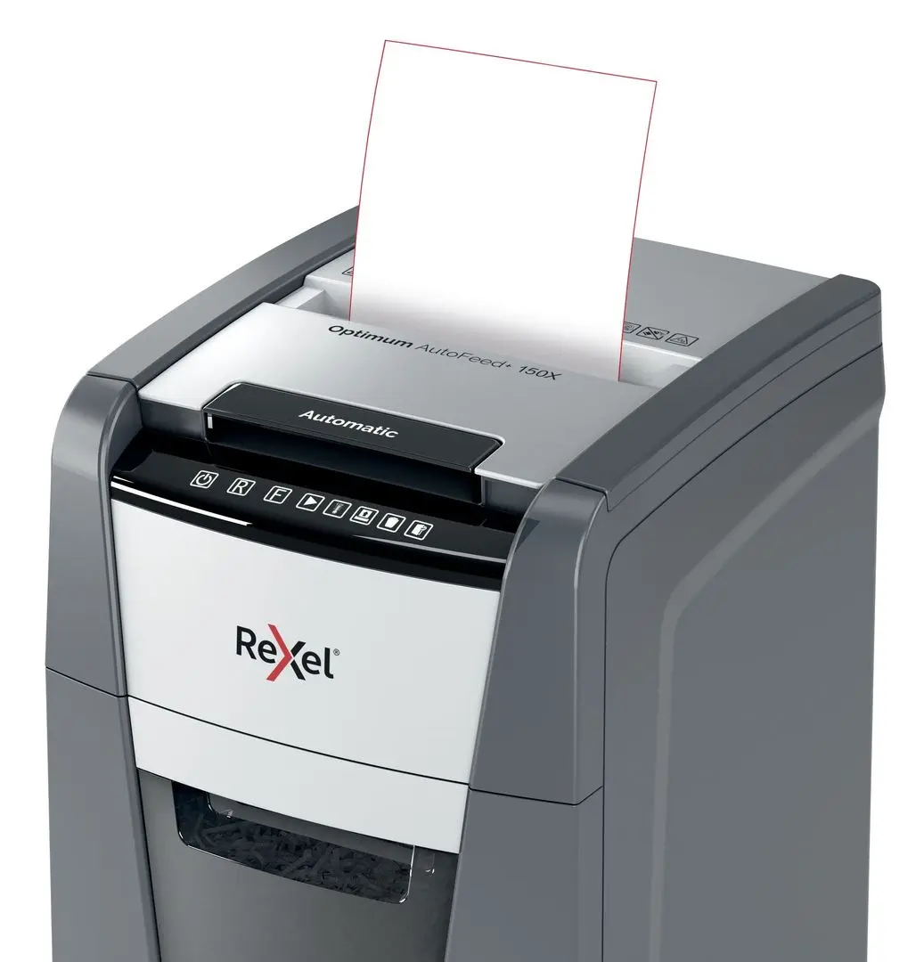 Шредер Rexel Optimum 150X (Black/Inox)