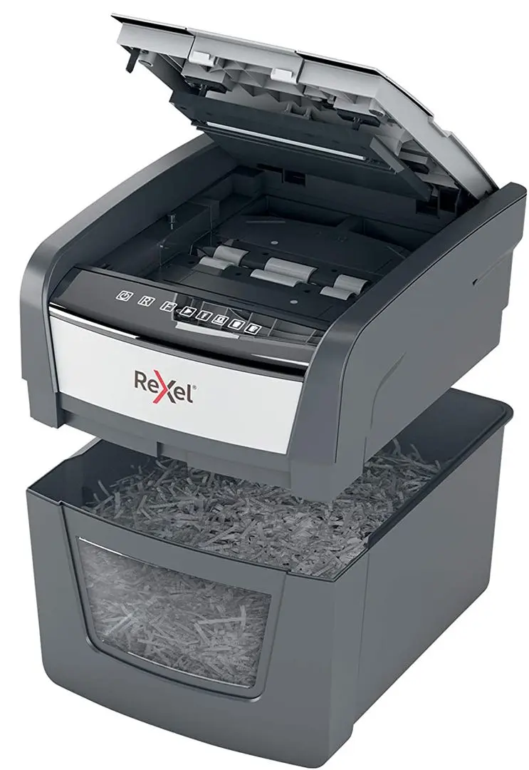 Шредер Rexel Optimum 45X (Black/Inox)