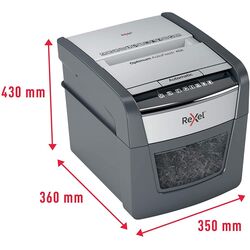 Шредер Rexel Optimum 45X (Black/Inox) Thumb