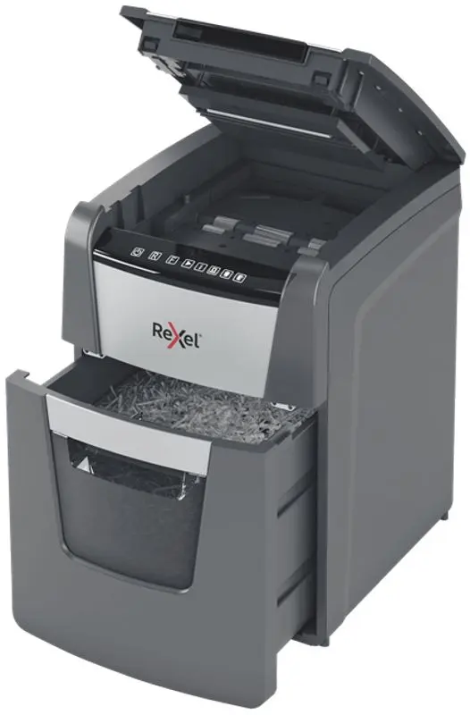 Distrugator de documente Rexel Optimum AutoFeed 100M (Gray/White)