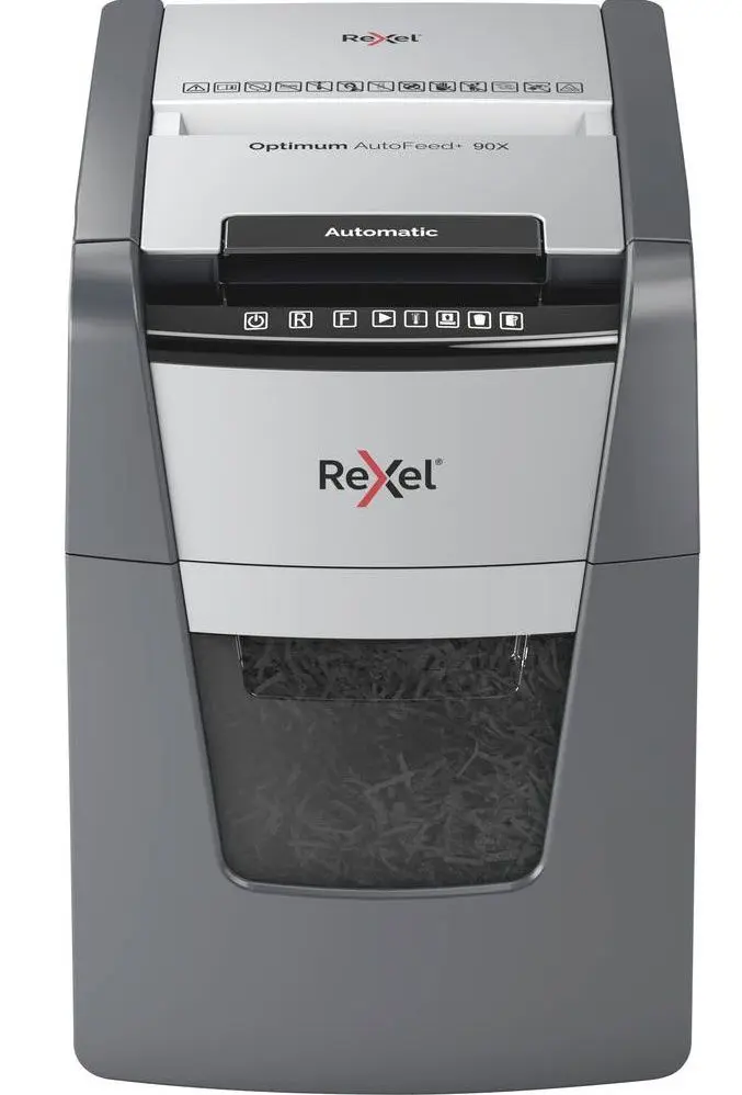 Distrugator de documente Rexel Optimum AutoFeed+ 90X (Black)