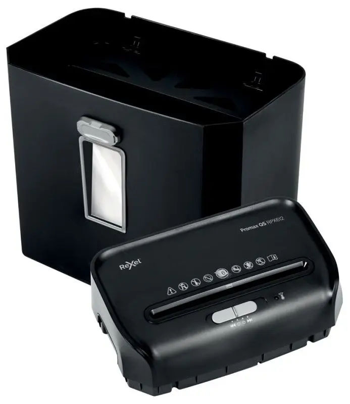 Distrugator de documente Rexel Promax QS RPX612 P4 (Black)