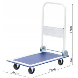 Carucior pliabil Chomik REA2804 (Blue/White) Thumb